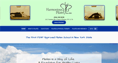Desktop Screenshot of harmoniouspilates.com
